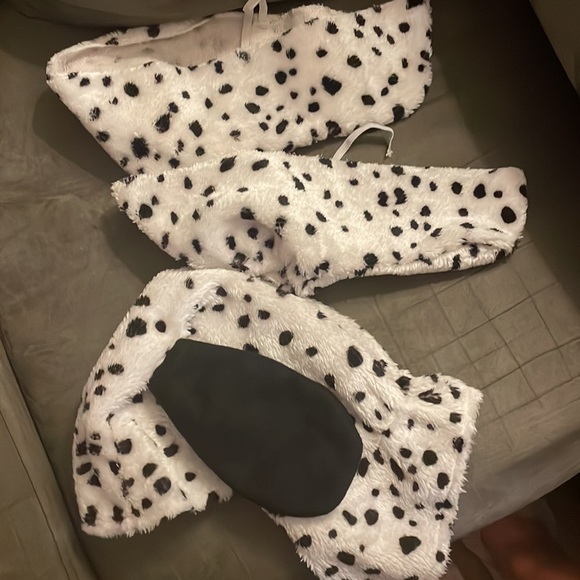 Men's Dalmatian Halloween Costume XL - Picture 4 of 5